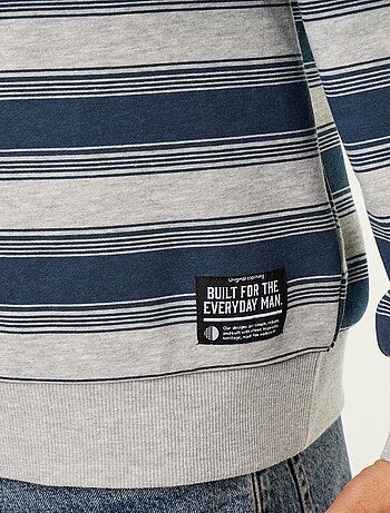 Polo liso estilo rugby de manga larga