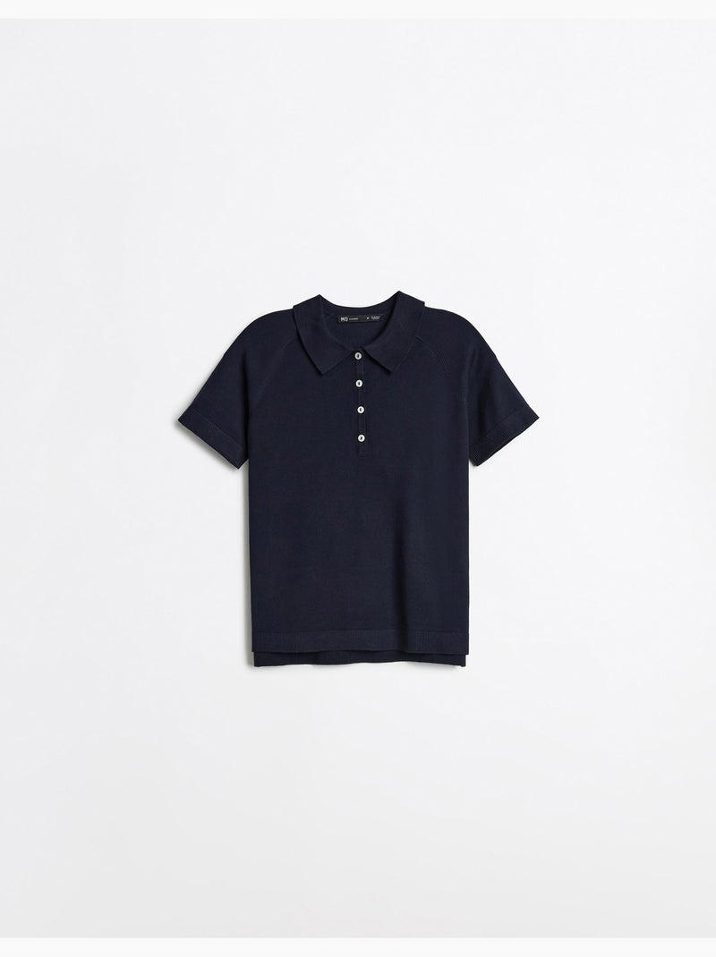 Polo manga corta, MO Fashion Azul - Kiabi