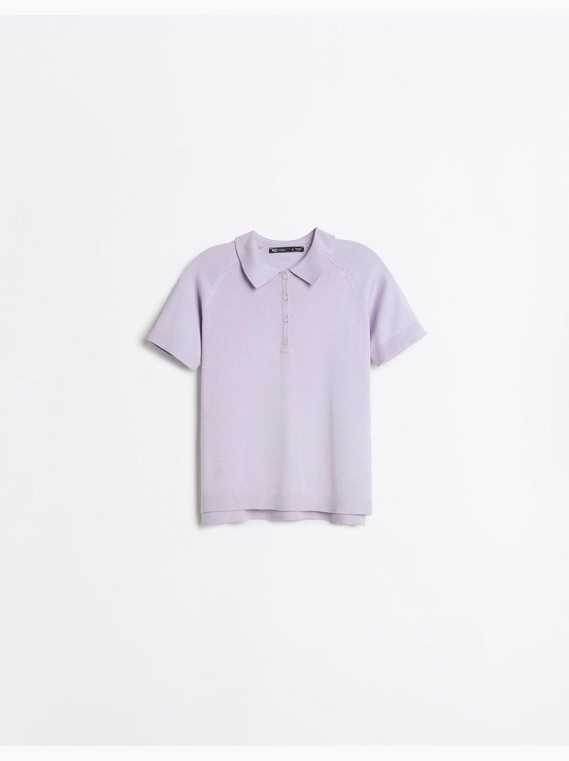Polo manga corta, MO Fashion Violeta - Kiabi