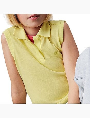 Polo Manga Larga Niña Calvin Klein Jeans