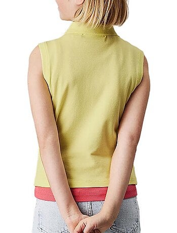 Polo manga larga niña calvin klein jeans