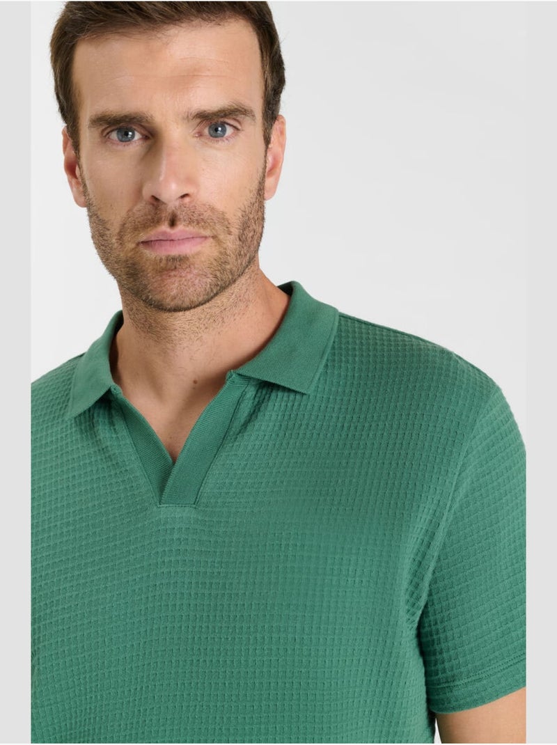 Polo NIVER Verde - Kiabi