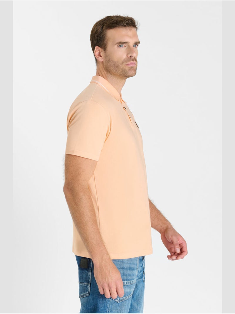 Polo OARON Naranja - Kiabi