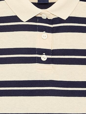 Polo oversize a rayas