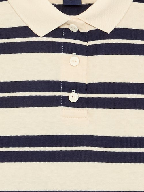 Polo oversize a rayas - Kiabi