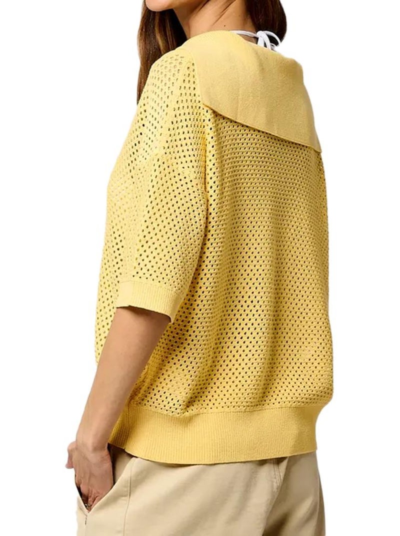 Polo para mujer Kaporal Amarillo - Kiabi