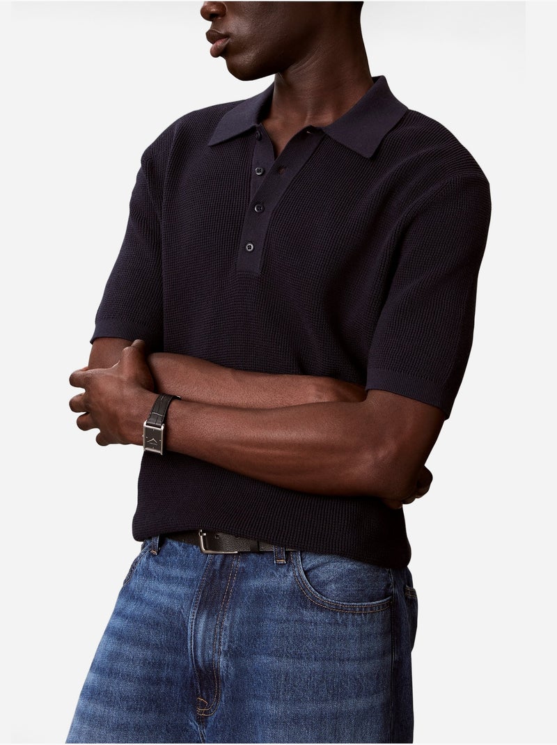 Polo para ponerse - Calvin Klein Azul oscuro - Kiabi