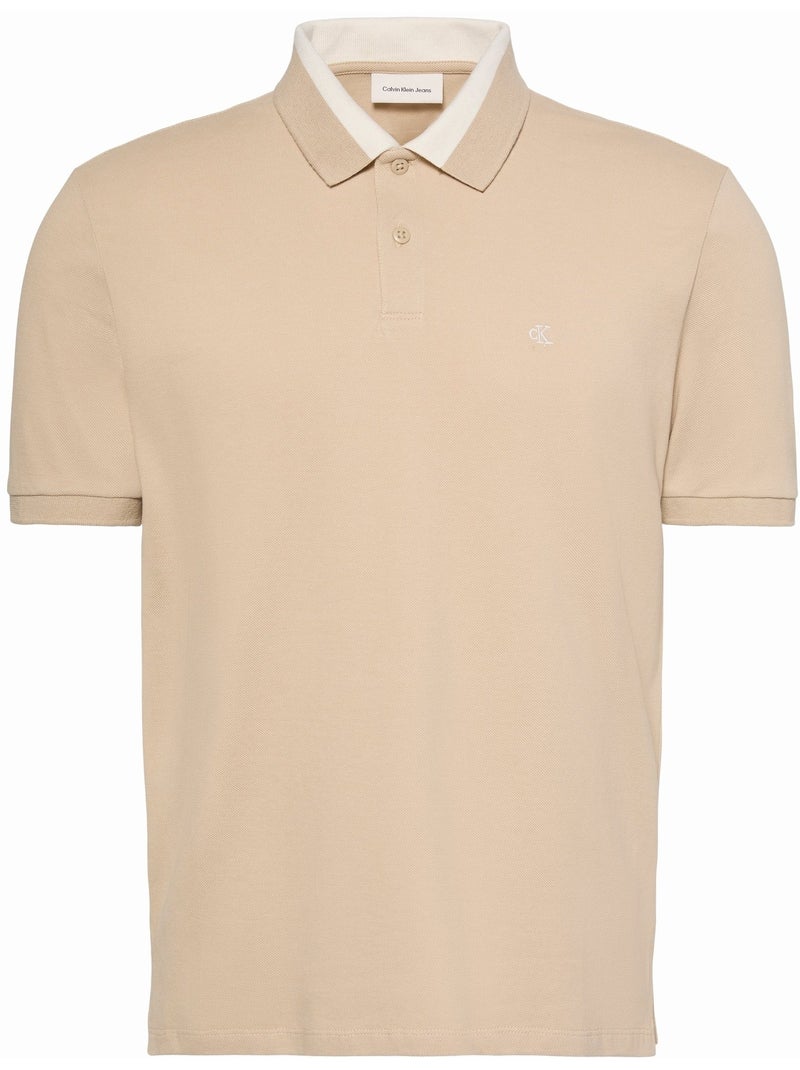 Polo para ponerse - Calvin Klein Beige - Kiabi