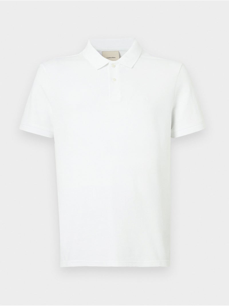 Polo para ponerse - Calvin Klein Blanco - Kiabi