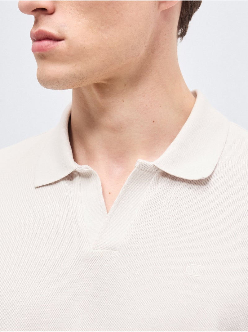 Polo para ponerse - Calvin Klein Blanco - Kiabi