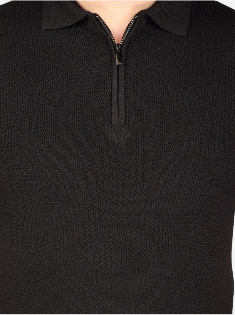 Polo para ponerse - Frilivin Negro - Kiabi