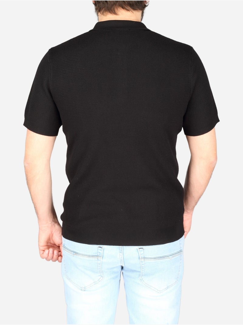 Polo para ponerse - Frilivin Negro - Kiabi