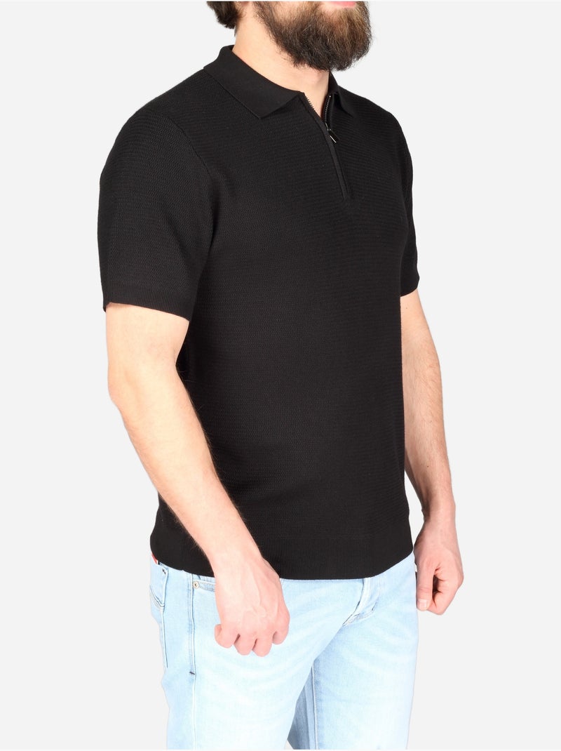 Polo para ponerse - Frilivin Negro - Kiabi