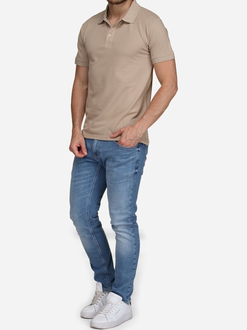 Polo para ponerse - Torrente Beige - Kiabi