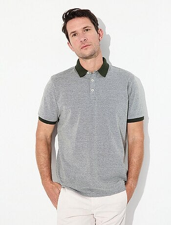 Polo piqué de manga corta, MO Fashion