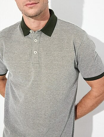 Polo piqué de manga corta, MO Fashion