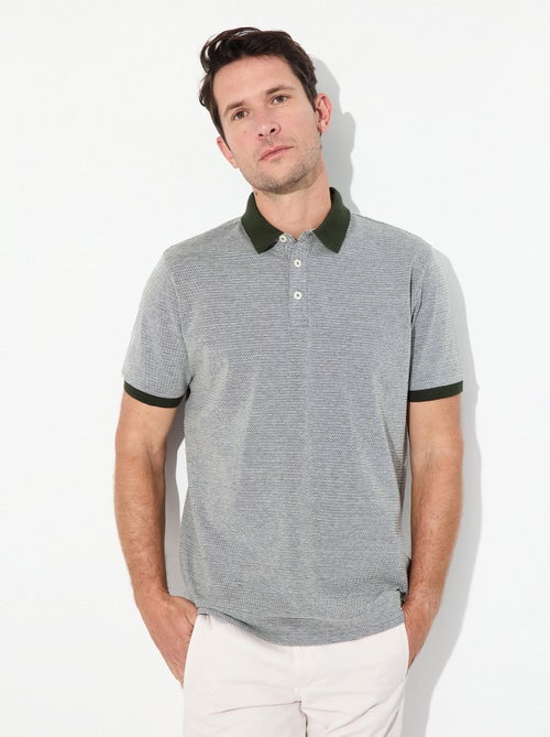 Polo piqué de manga corta, MO Fashion - Kiabi