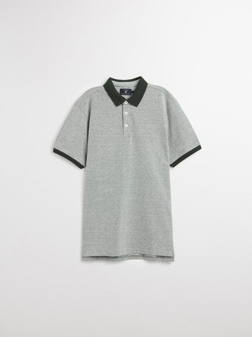 Polo piqué de manga corta, MO Fashion - Kiabi