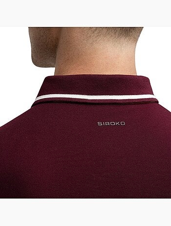 Polo piqué golf hombre golf hombre pinehurst cherry