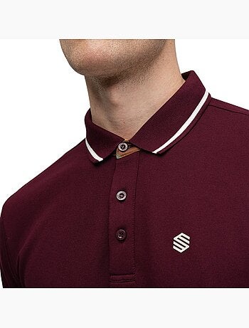 Polo piqué golf hombre golf hombre pinehurst cherry