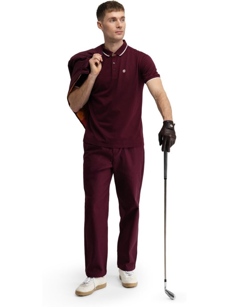 Polo piqué golf hombre golf hombre pinehurst cherry Rojo - Kiabi