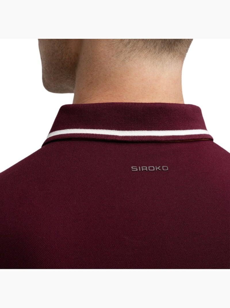 Polo piqué golf hombre golf hombre pinehurst cherry Rojo - Kiabi