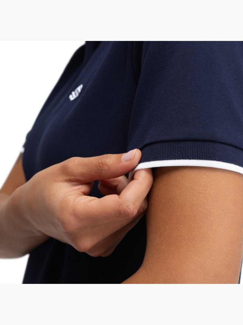 Polo piqué golf mujer golf mujer valderrama navy Azul - Kiabi
