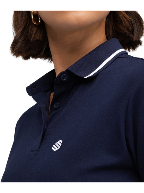 Polo piqué golf mujer golf mujer valderrama navy - Kiabi