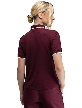 Polo piqué golf mujer golf mujer valderrama-w cherry