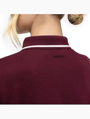Polo piqué golf mujer golf mujer valderrama-w cherry