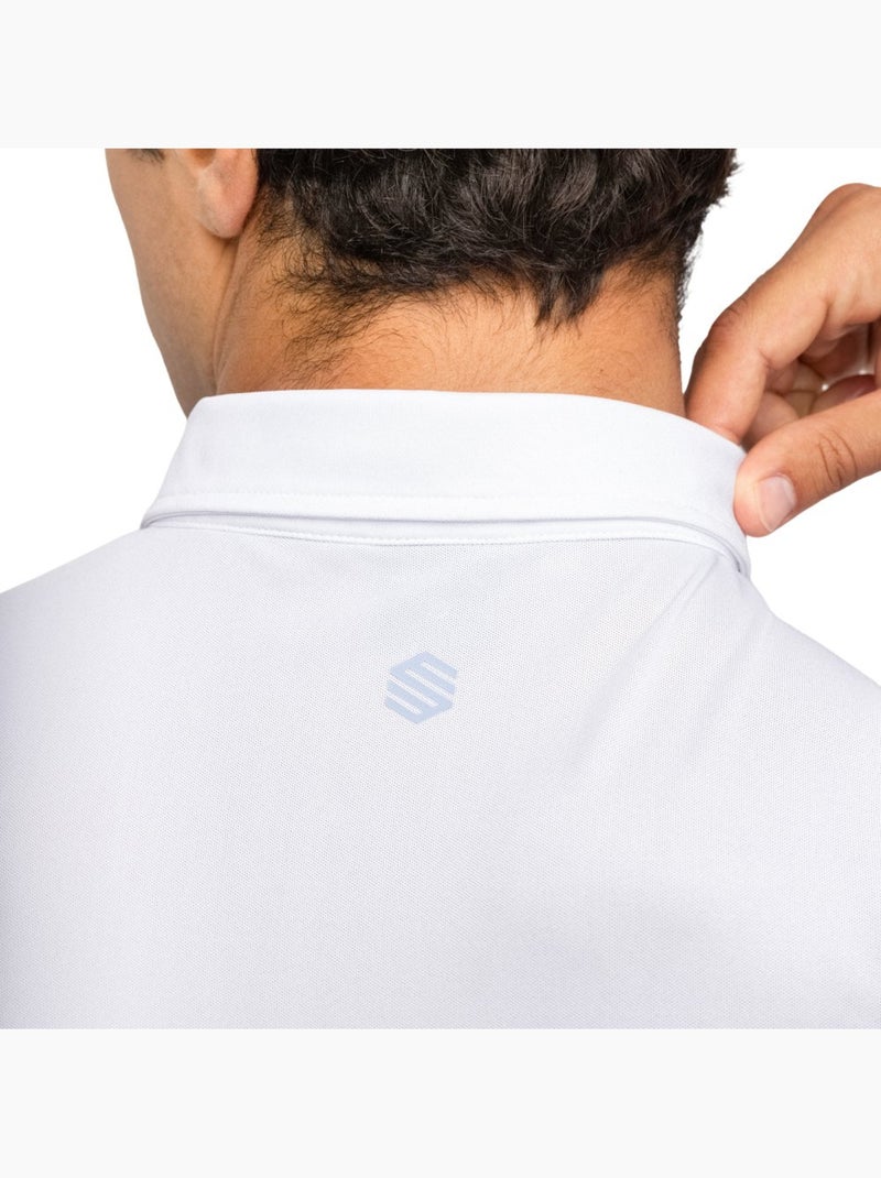 Polo piqué tenis hombre tenis hombre slice Blanco - Kiabi