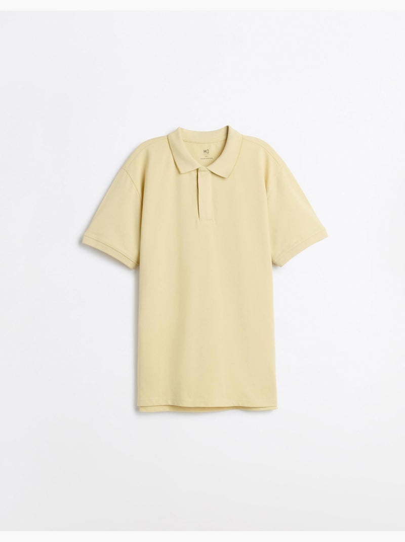Polo piquet, mo fashion Amarillo - Kiabi