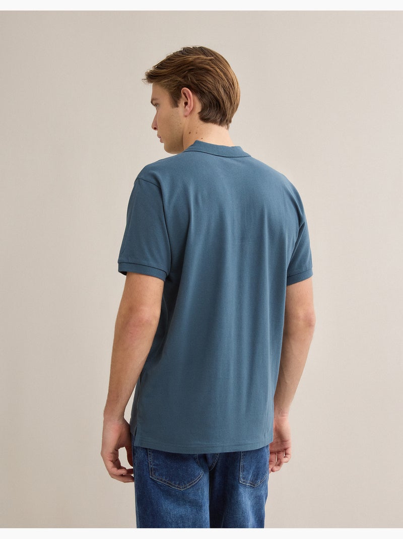 Polo Piquet, MO Fashion Azul - Kiabi