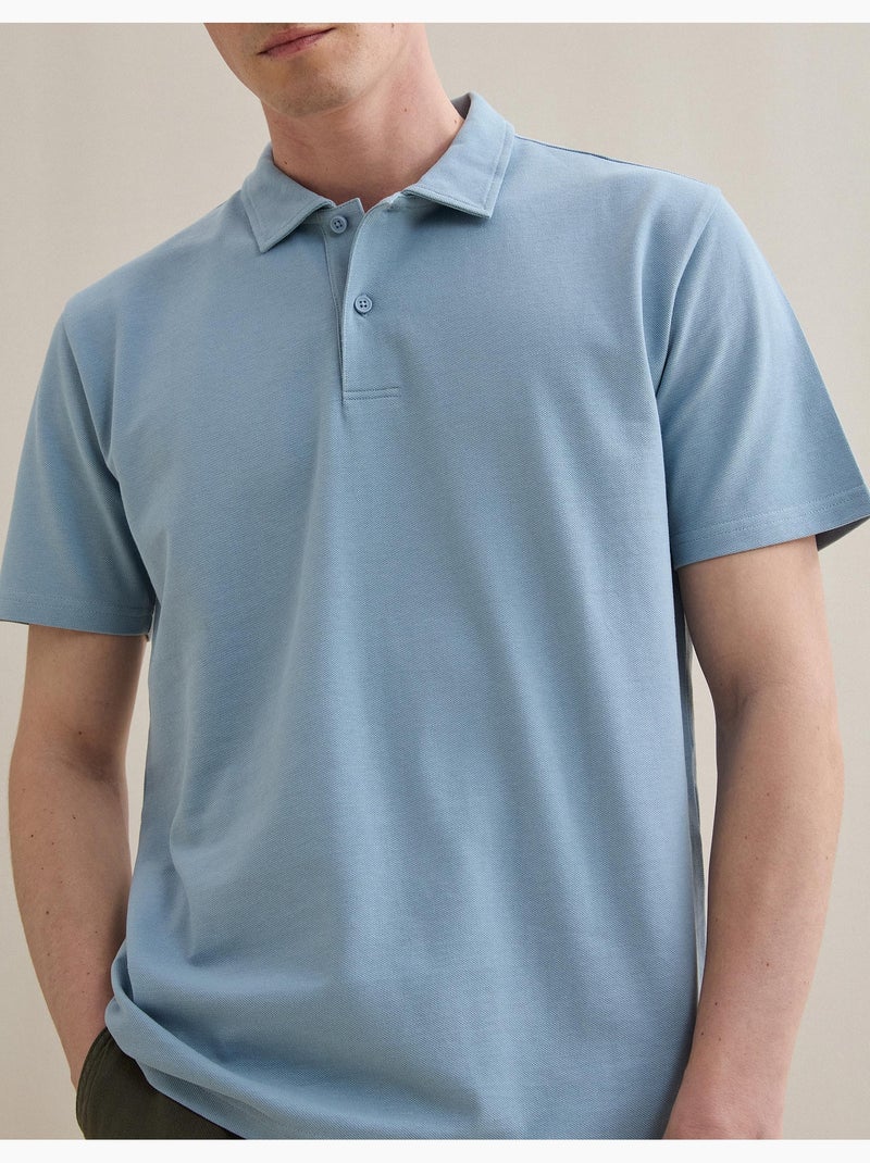 Polo Piquet, MO Fashion Azul - Kiabi