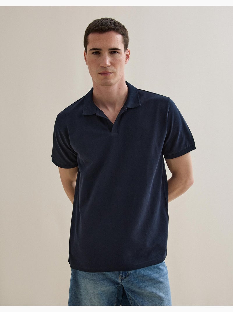 Polo Piquet, MO Fashion Azul - Kiabi