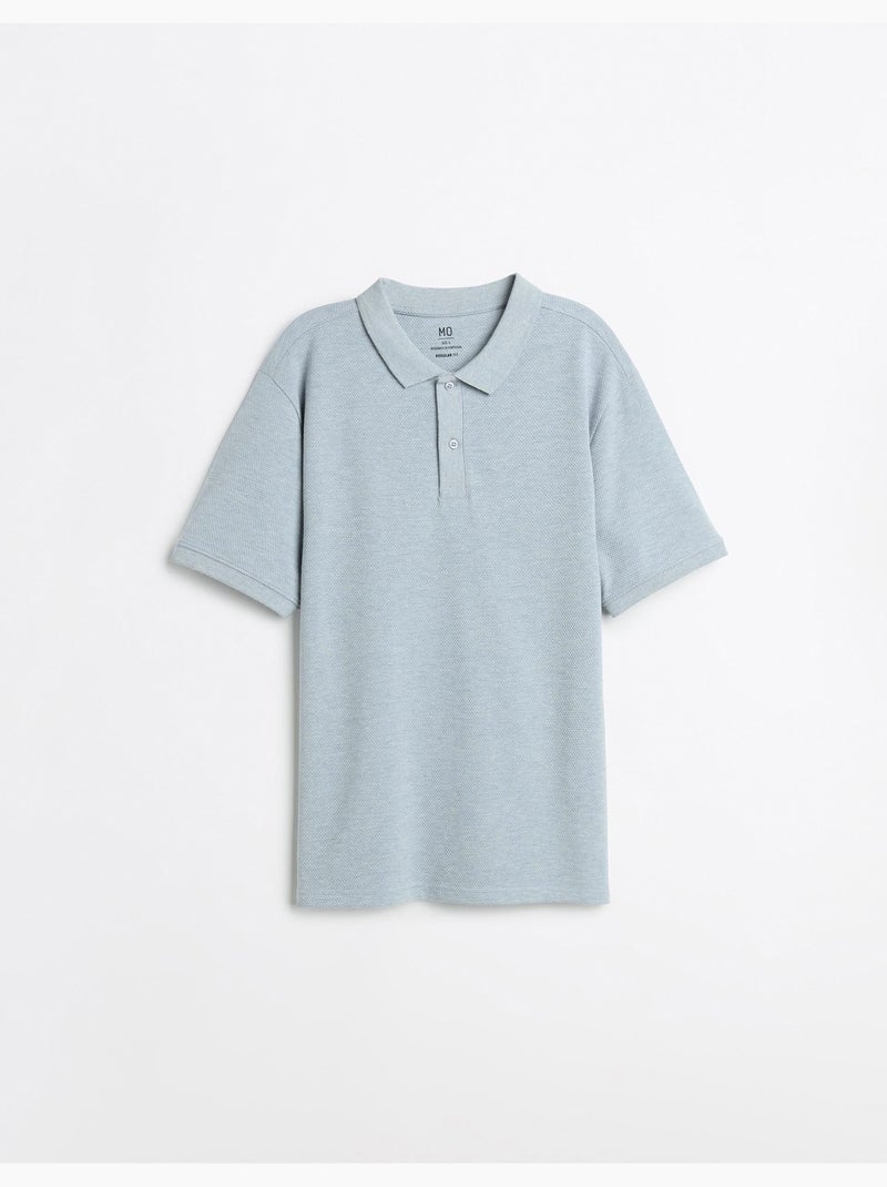 Polo Piquet, MO Fashion Azul - Kiabi