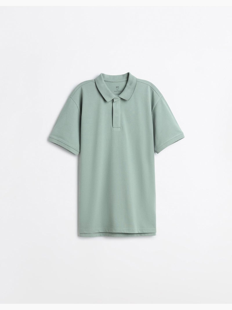 Polo piquet, mo fashion Gris - Kiabi