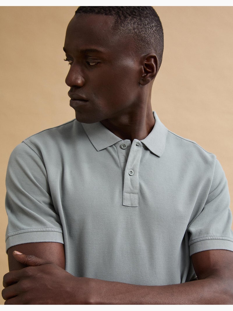 Polo Piquet, MO Fashion Gris - Kiabi