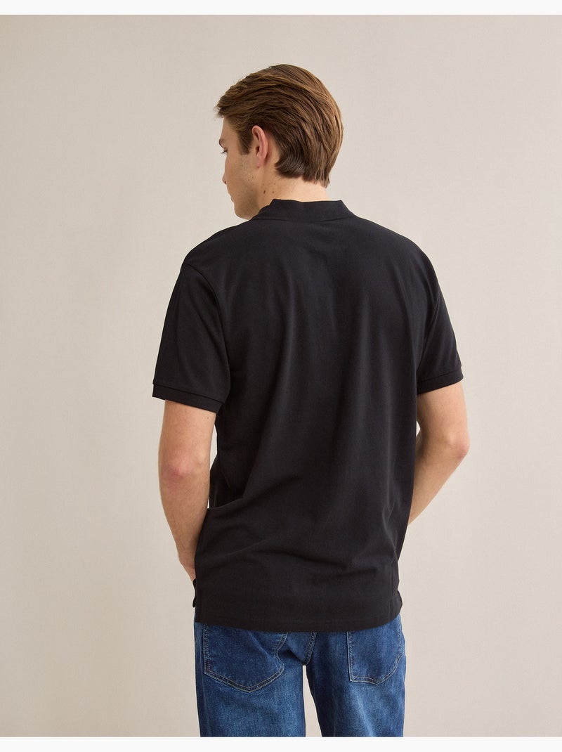 Polo Piquet, MO Fashion Negro - Kiabi