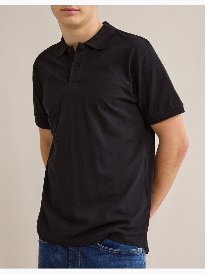 Polo Piquet, MO Fashion Negro - Kiabi