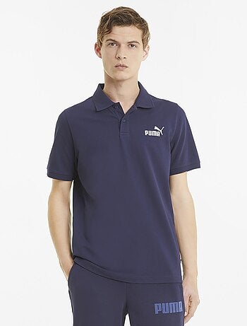 Polo 'Puma' de piqué de algodón