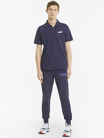 Polo 'Puma' de piqué de algodón