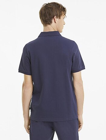 Polo 'Puma' de piqué de algodón