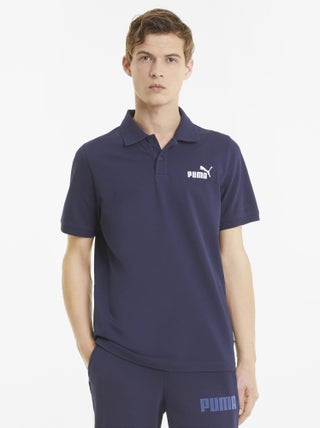 Polo 'Puma' de piqué de algodón