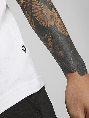 Polo 'Puma' de piqué de algodón