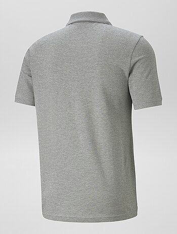 Polo 'Puma' de piqué de algodón