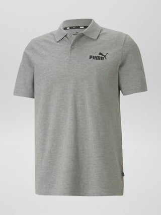 Polo 'Puma' de piqué de algodón