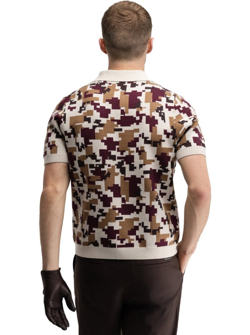 Polo punto golf hombre golf hombre trevino sand Beige - Kiabi