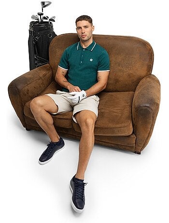 Polo punto golf hombre golf hombre trevino teal