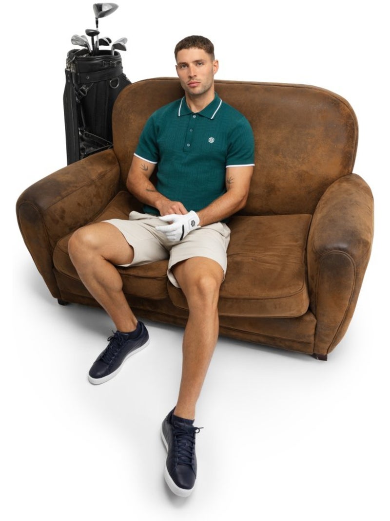 Polo punto golf hombre golf hombre trevino teal Verde - Kiabi